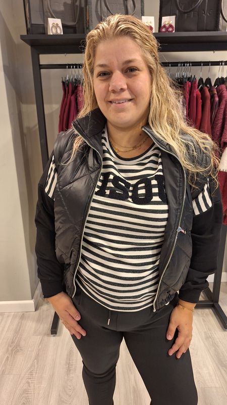 Bodywarmer Kaat zwart