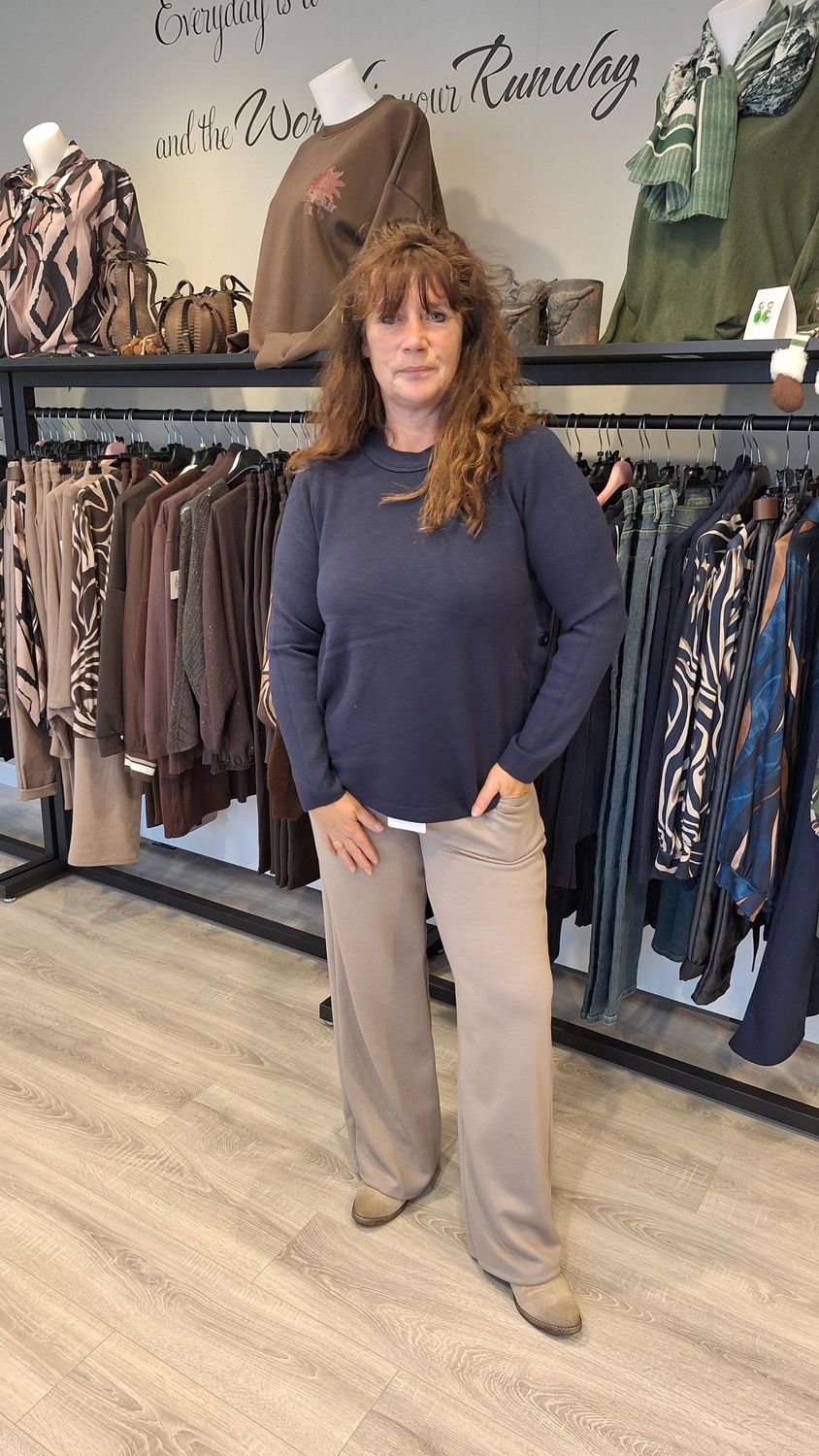 Trui Nikkie donker blauw