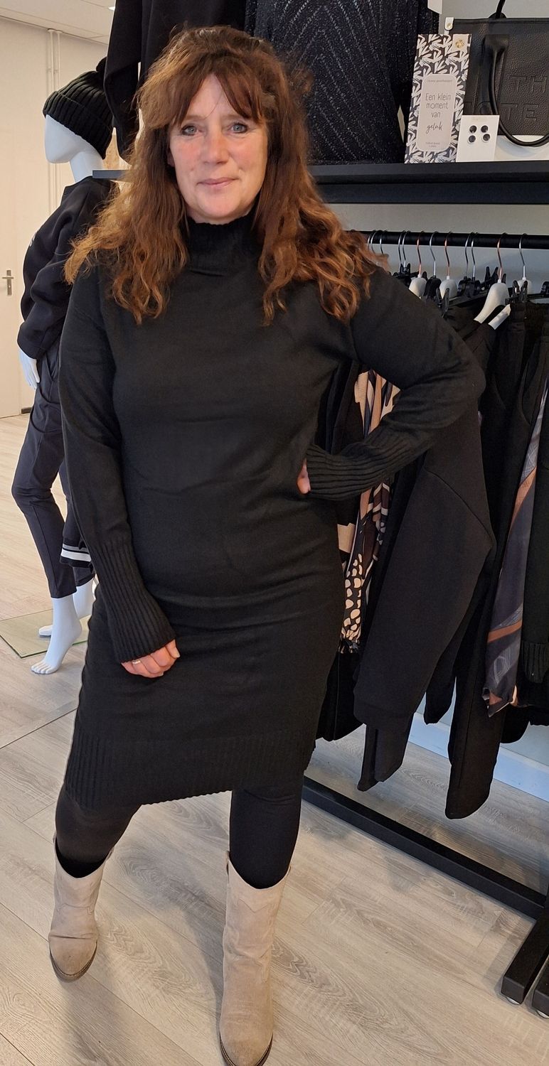 Winterjurk zwart