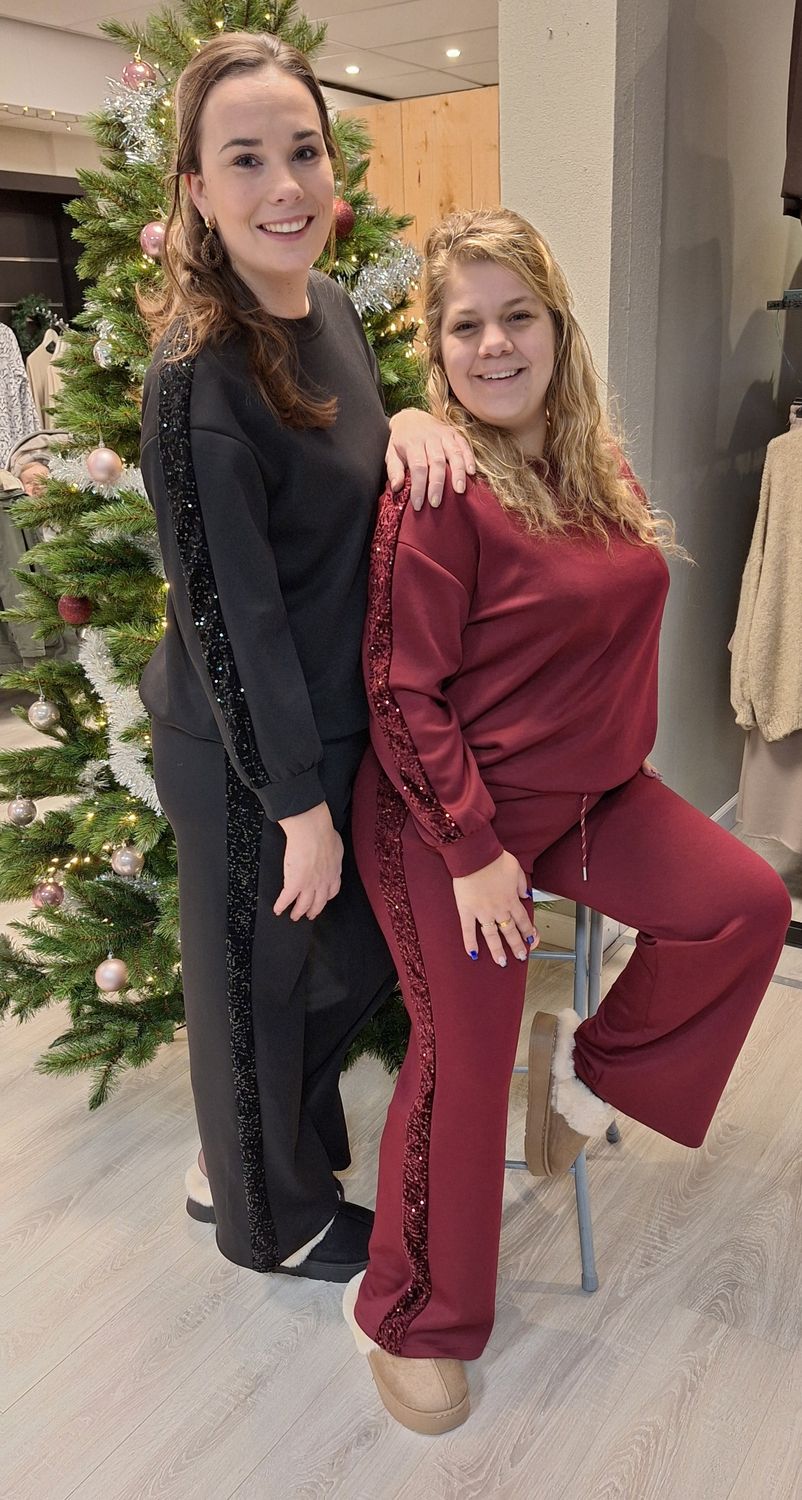 Feestelijk pak Bordeaux