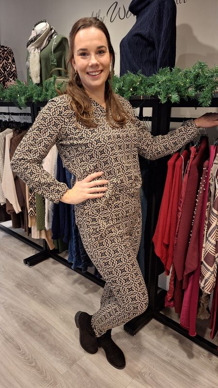 Travel Top Vanessa Black Camel 255