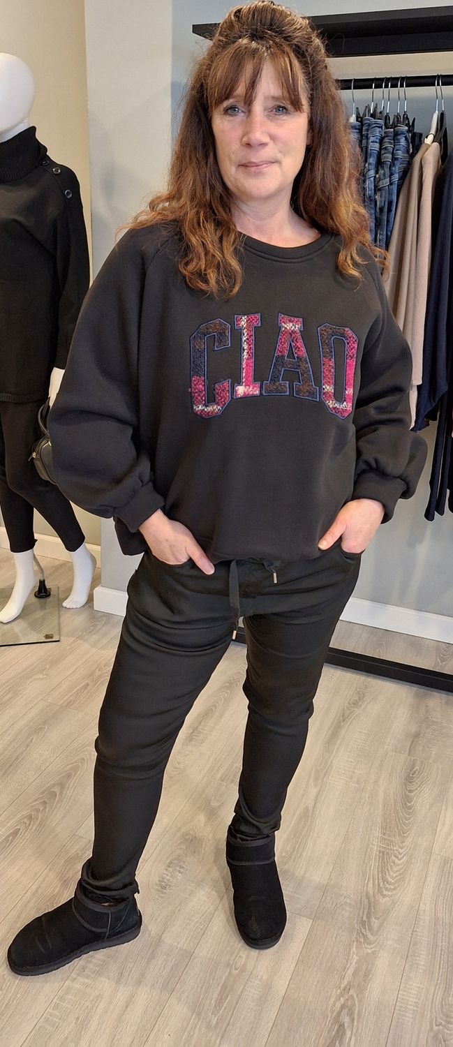 Sweater CIAO zwart