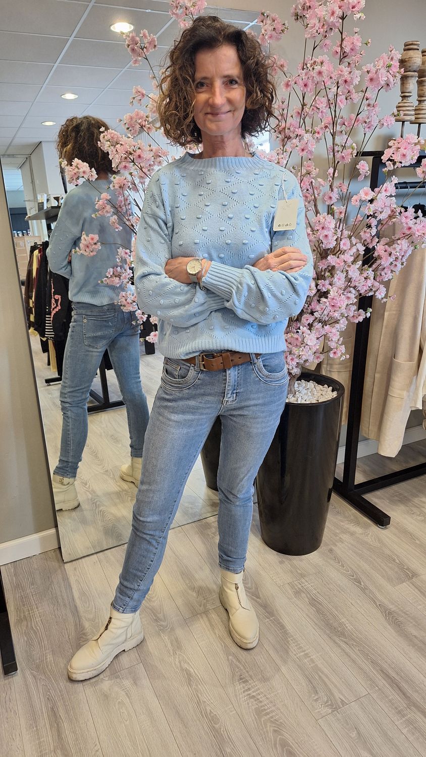 Trui Mary licht blauw