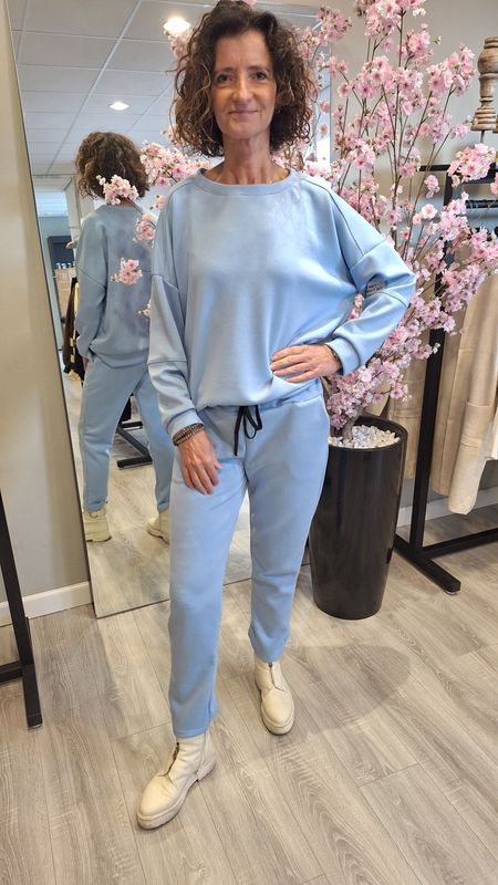 2 delig pak licht blauw