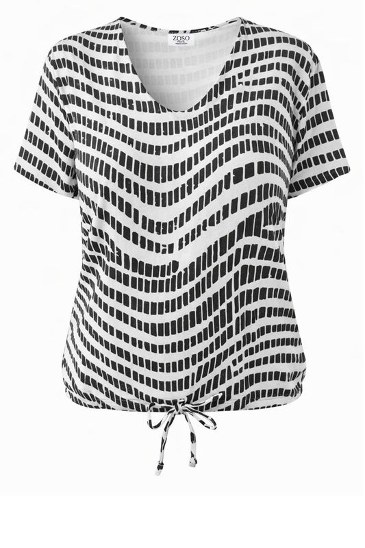 Zoso Verona Top Navy