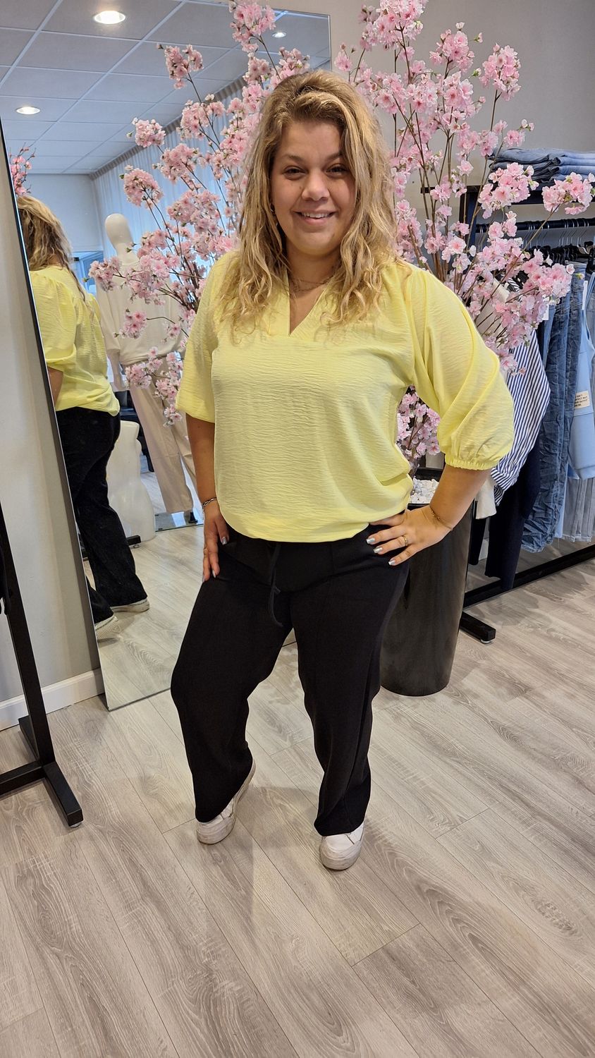 Blouse Els geel
