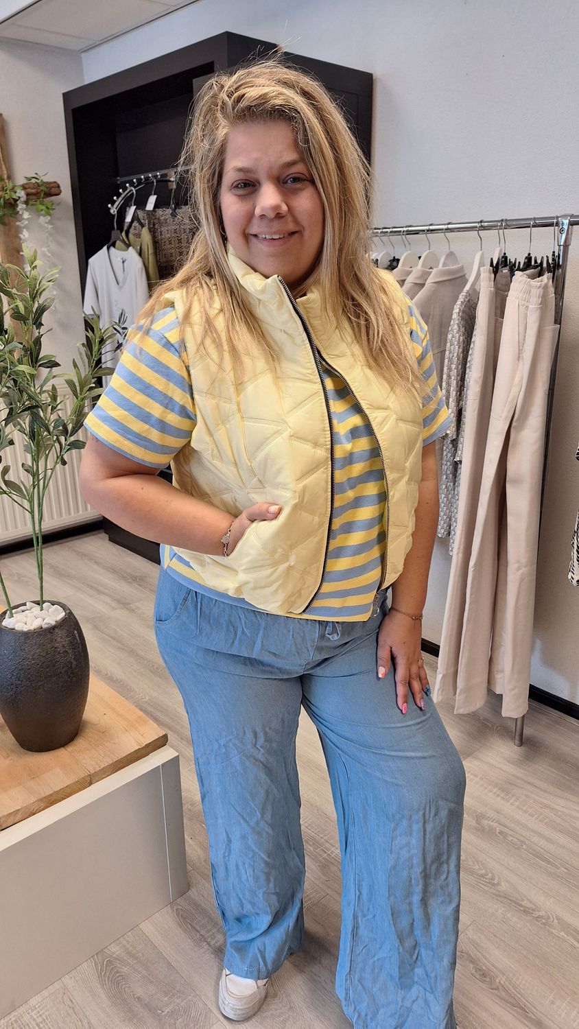 Bodywarmer Geel