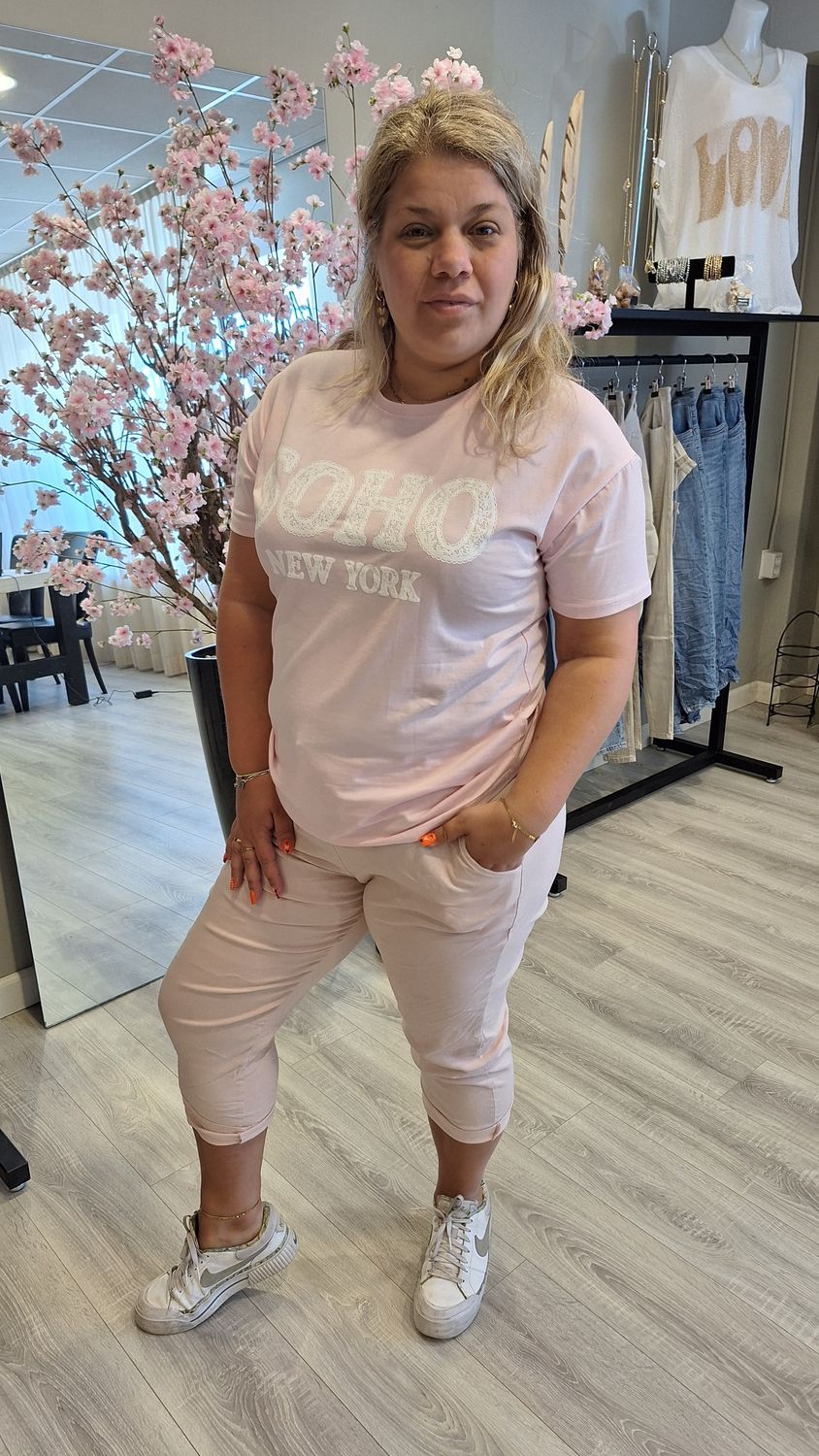 SOHO T-shirt roze