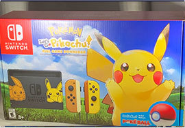 Pokemon Lets go Pikachu Switch Bundle
