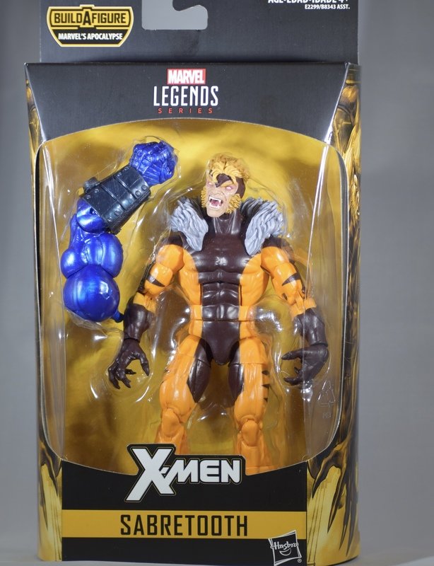 Marvel Legends ~ SABRETOOTH ACTION FIGURE ~ BAF Apocalypse ~ X-Men Series 3