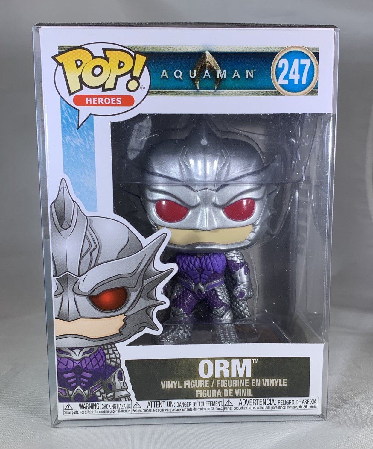 Funko Orm: Aquaman x POP! Heroes Vinyl Figure
