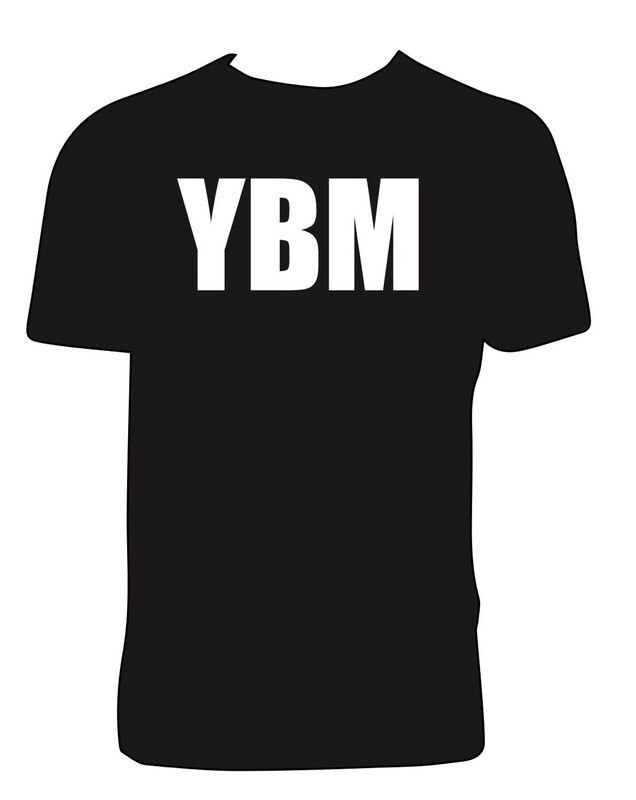 YBM Branded  and Logo Short Sleeve Tee(two options)