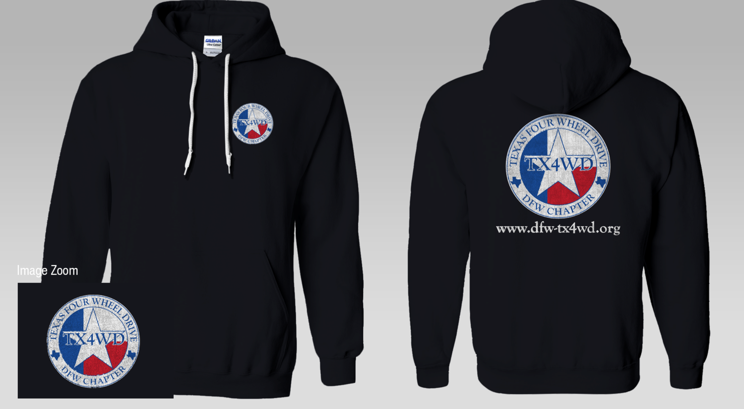 DFW-TX4WD Club Hoodie