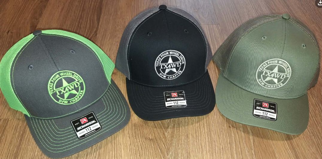 DFW-TX4WD Hats