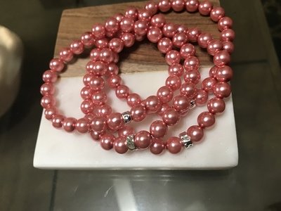 iCare Wellness Survivor Meditation Bracelet-Pink
