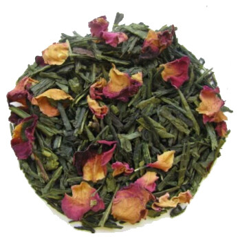 Green Tea with Raspberry, Rose & Lemon