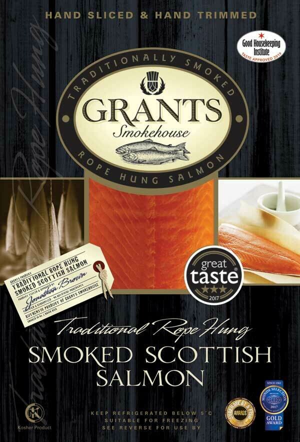 Grants Traditional Rope Hung Smoked Salmon (2 x 200g) Grants Traditional Rope Hung Smoked Salmon (2 x 200g)
