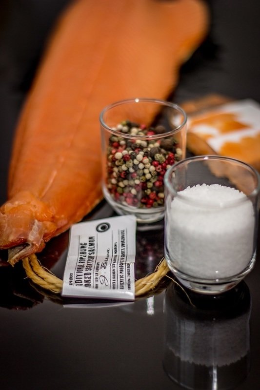 1 x Unsliced fully Trimmed, 36 hour smoked, Rope Hung Side, Min weight 1kg