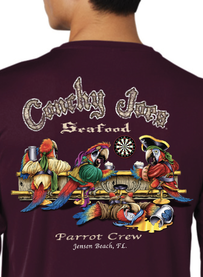 Parrot Crew Long Sleeve Performance
