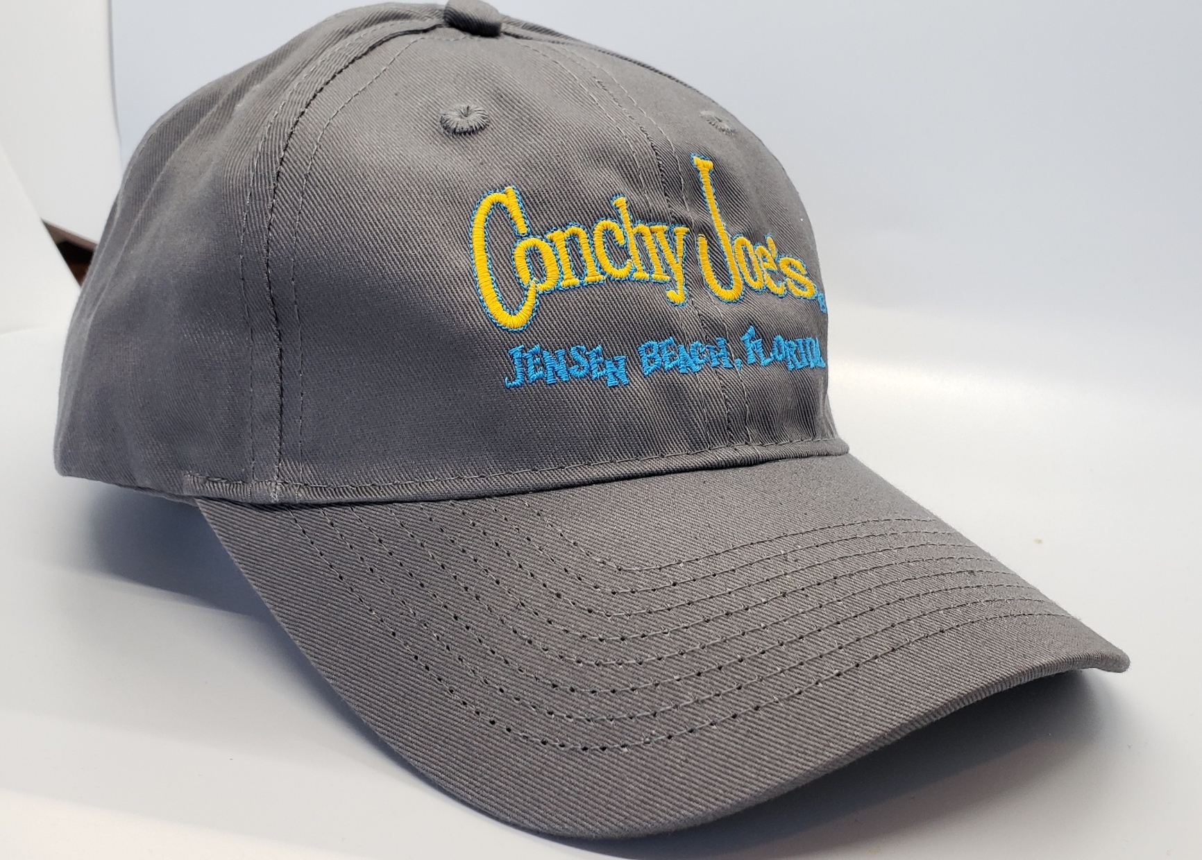 CJ's Grey Adjustable Baseball Cap