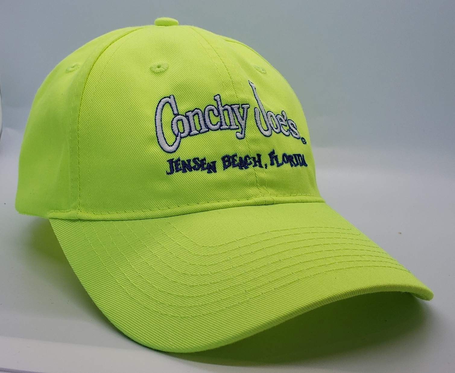Cj's Neon Yellow Adjustable Baseball Cap