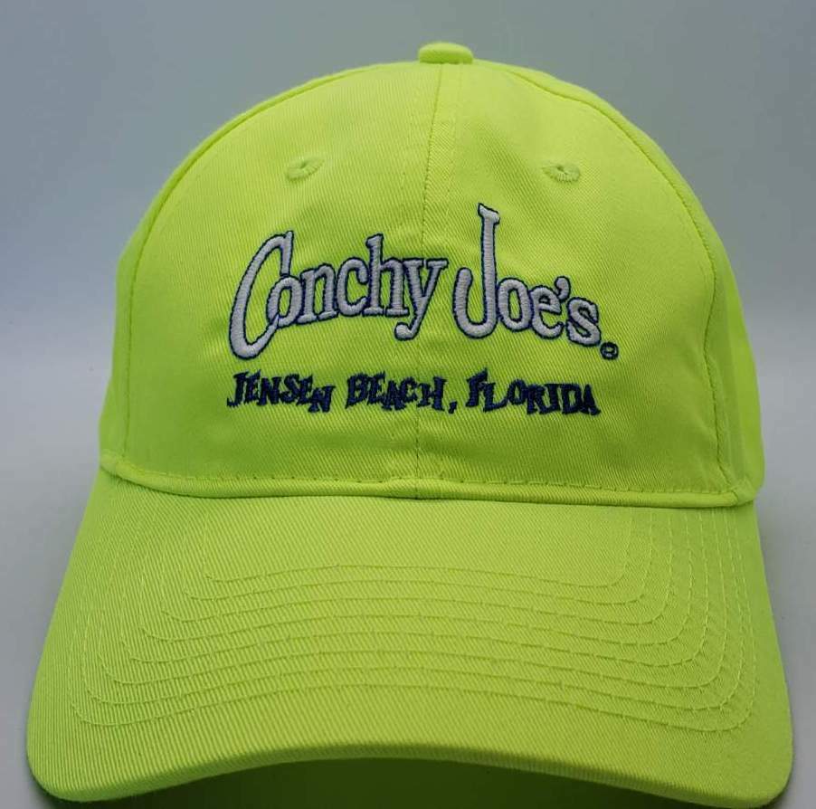 Cj's Neon Yellow Adjustable Baseball Cap CJ-Neon Yellow-Hat