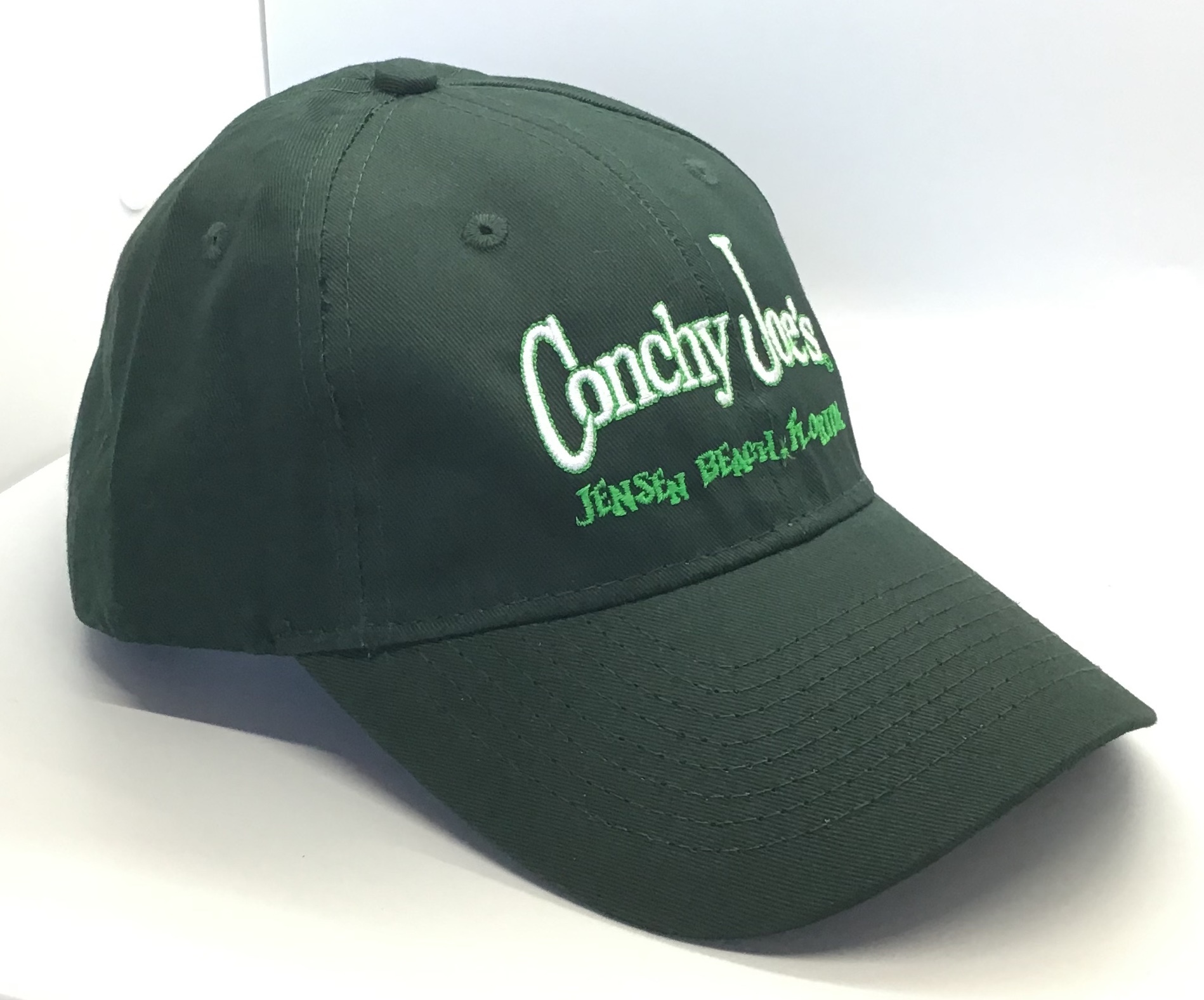 CJ's Hunter Green Adjustable Baseball Cap CJ-Hunter Green- Hat