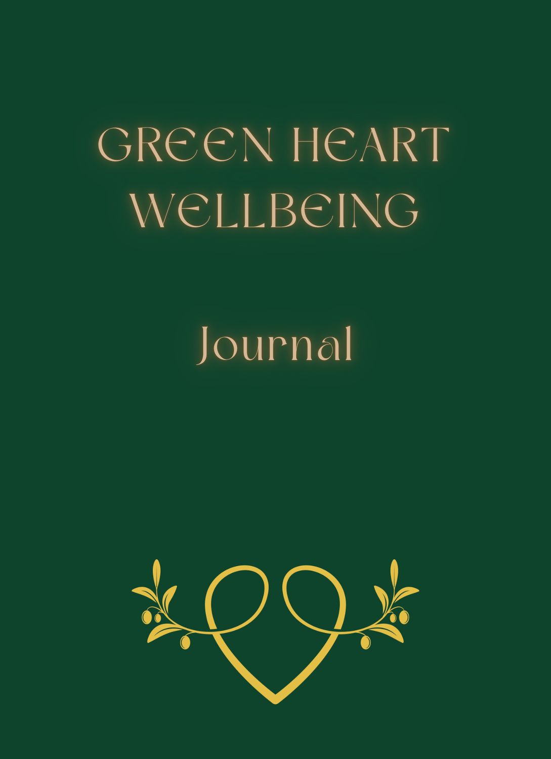 Digital Green Heart Wellbeing Journal