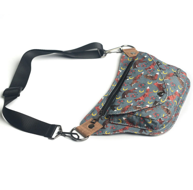 Moonlit Frolic (Fox) Lux Hip Pouch (M-XL)