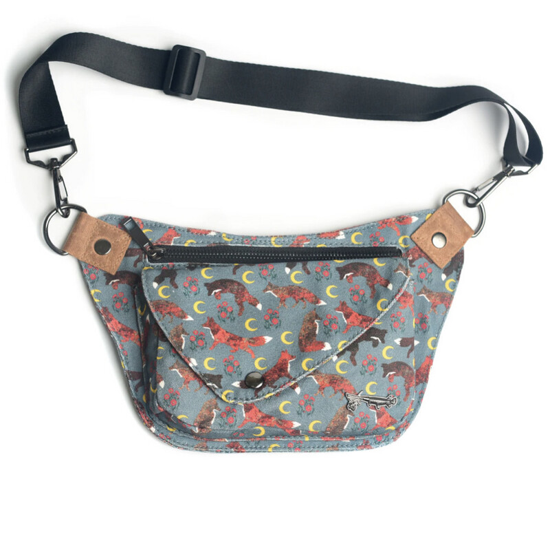 Moonlit Frolic (Fox) Lux Hip Pouch (M-XL)