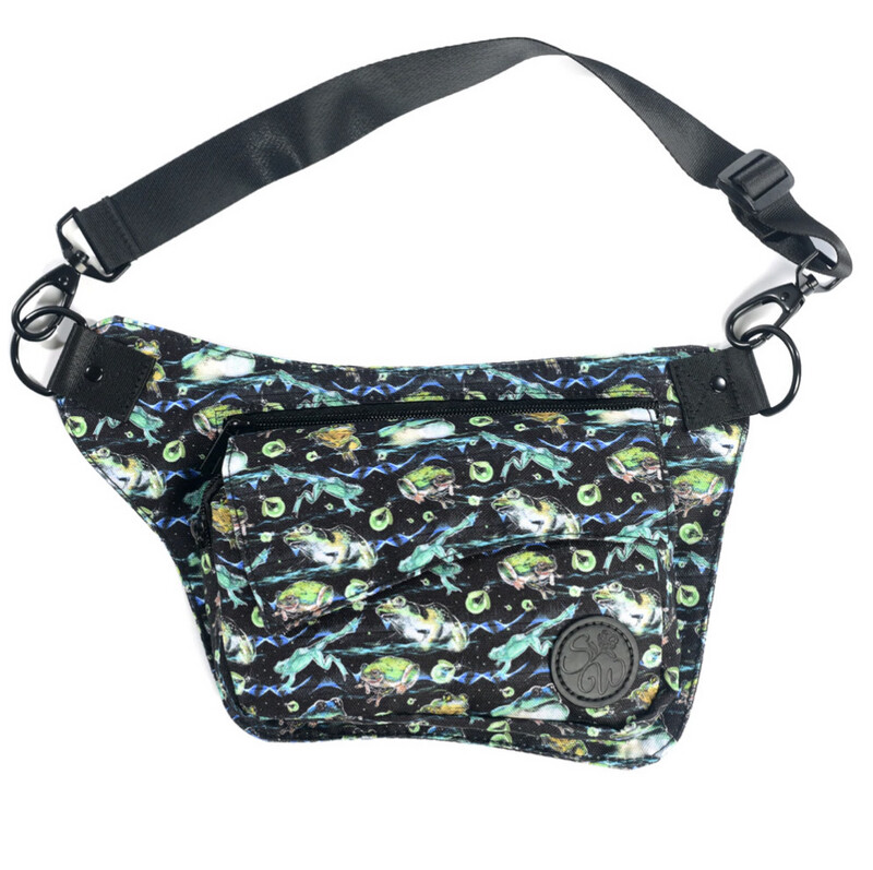 Spring Serenade (Frogs) Hip Bag (M-XL)