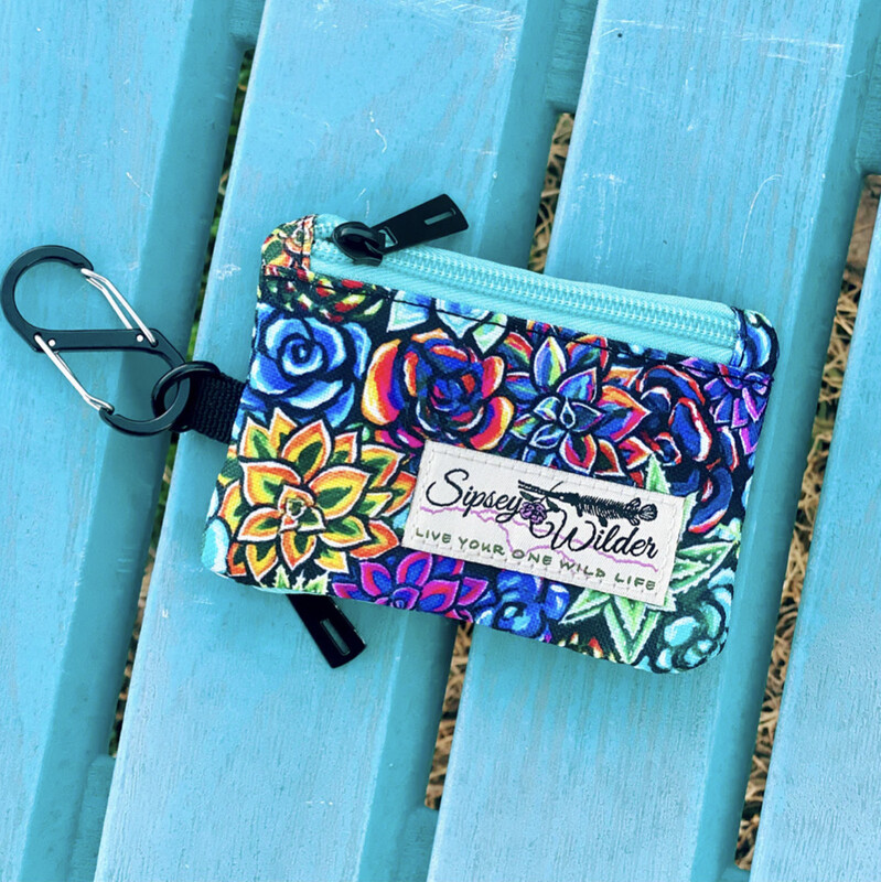 Succulent Social Clip Wallet