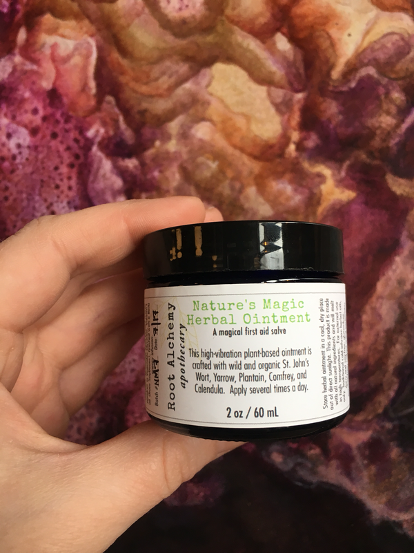 Nature&#39;s Magic First Aid Herbal Ointment