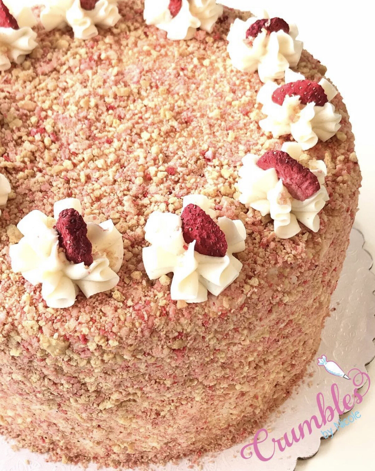 Signature Strawberry Crunch Cake (6 Or 8 Inch)