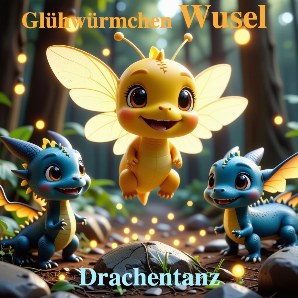 Glühwürmchen Wusel - Drachentanz - Kindermusical personalisierbar