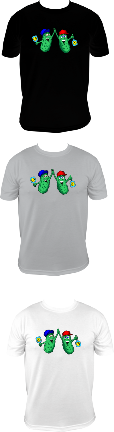 PICKLEBALL - PICKLE PARTNERS FULL FRONT DESIGN - UNISEX COTTON /MOISTURE WICKING T-SHIRTS