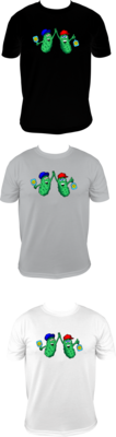 PICKLEBALL - PICKLE PARTNERS FULL FRONT DESIGN - UNISEX COTTON /MOISTURE WICKING T-SHIRTS