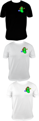 PICKLEBALL -PICKLEBALL GIRL LEFT CHEST - UNISEX COTTON /MOISTURE WICKING T-SHIRTS