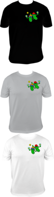 PICKLEBALL - PICKLE PARTNERS LEFT CHEST DESIGN - UNISEX COTTON /MOISTURE WICKING T-SHIRTS