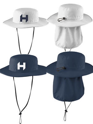 Harrisburg H Wide Brim hat