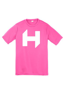 Harrisburg H Youth Pink Cotton T-shirt