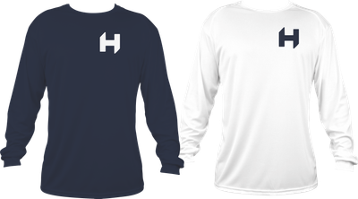 H Left Chest -  Cotton Long Sleeve T-shirts