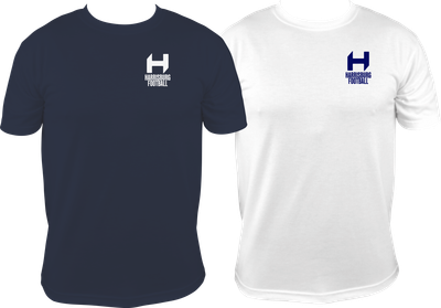 H - Harrisburg Football Left Chest Wicking Adult  / Youth  T-shirt