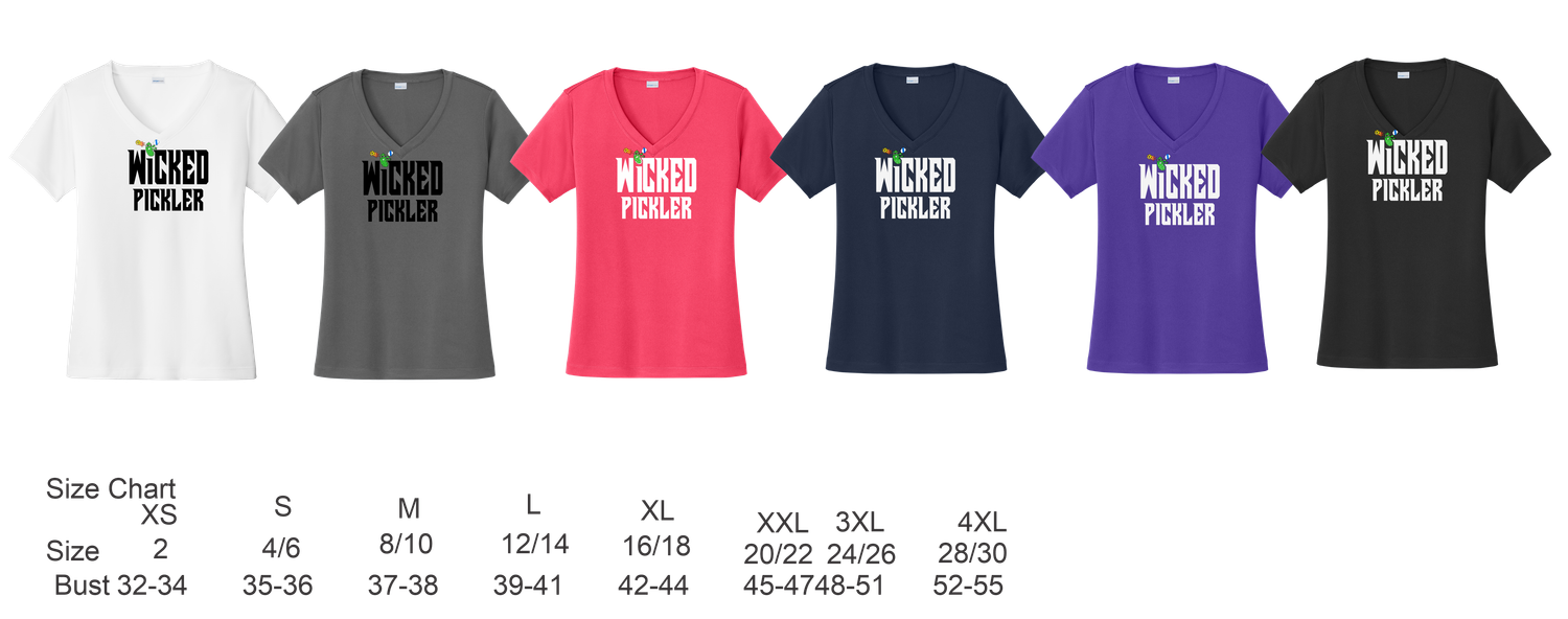 Womens Dri Fit V-neck