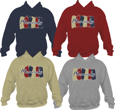 MC MAVERICKS PAINT HOODIE COTTON/POLY HOODIE