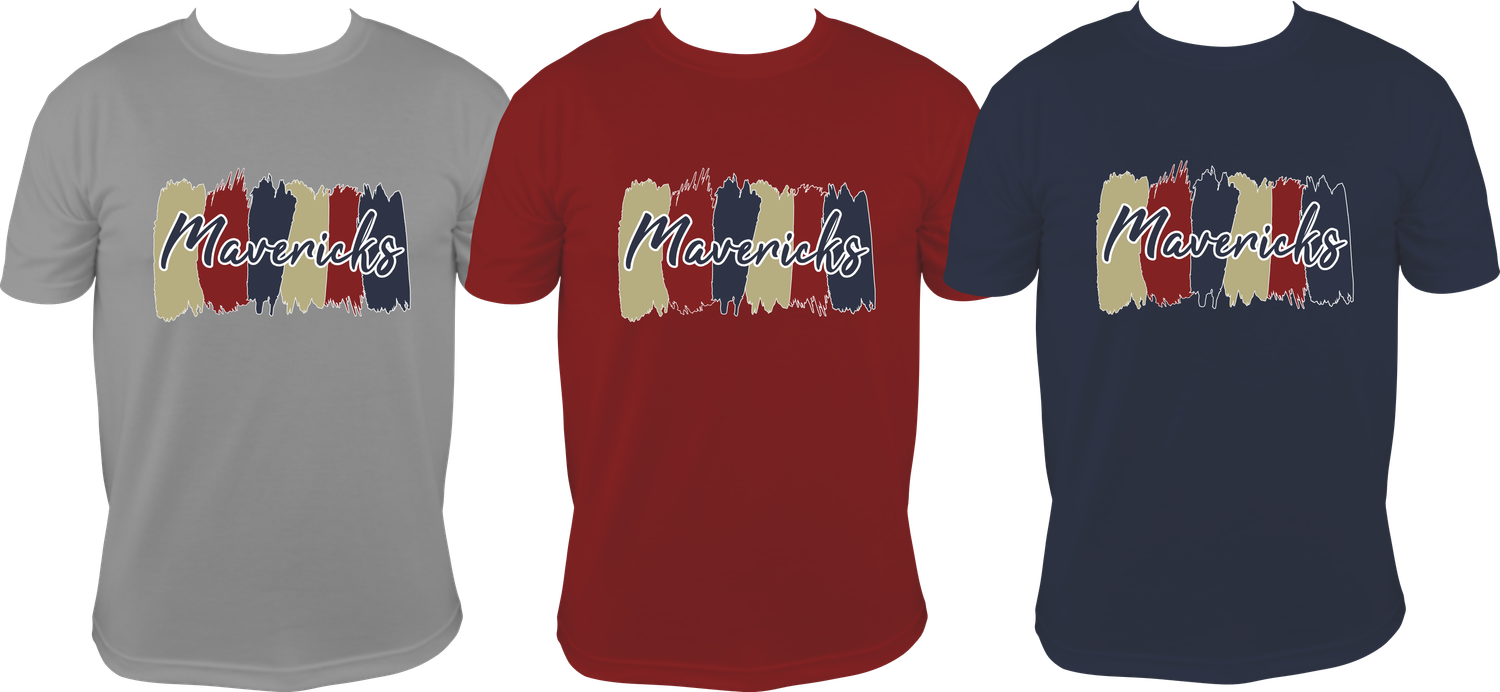 MC MAVERICKS PAINT T-SHIRTS