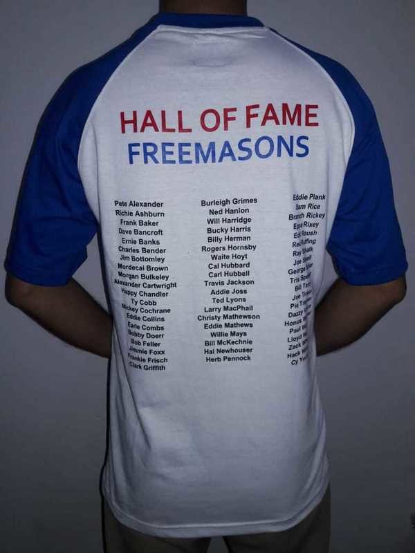 Hall of Fame Masons T-Shirt - Baseball