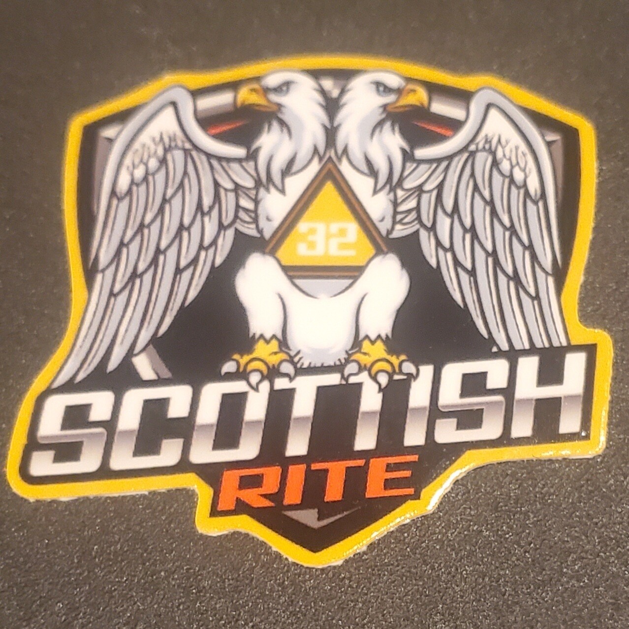 Sticker - Scottish Rite Shield 32°