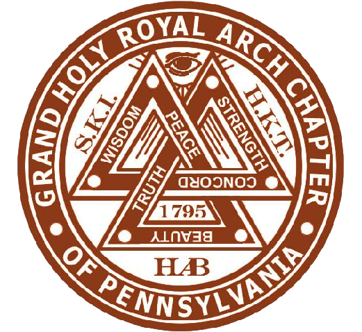 Grand Holy Royal Arch Chapter of PA Seal shirt