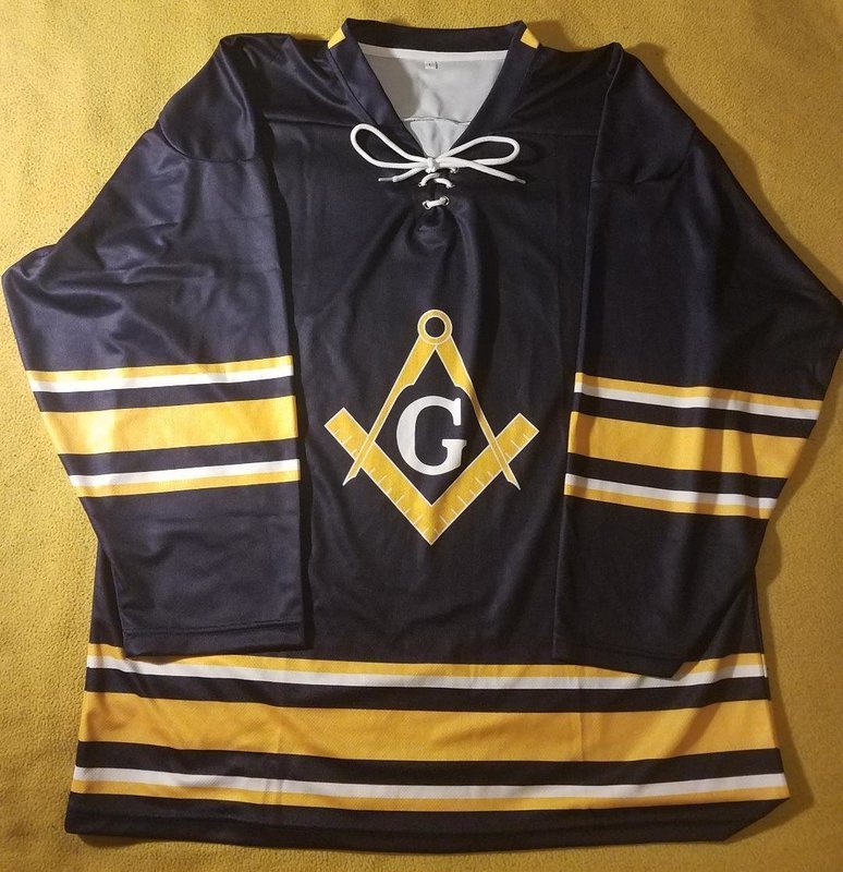 &quot;THE HORTON&quot; Hockey Jersey - Buffalo inspired